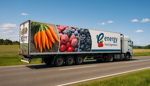 Energy Food Ingrediënts transport - vierkant